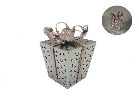 Shimmer, novogodišnja dekoracija, metalna, poklon, 16cm ( 791203 ) - Img 1