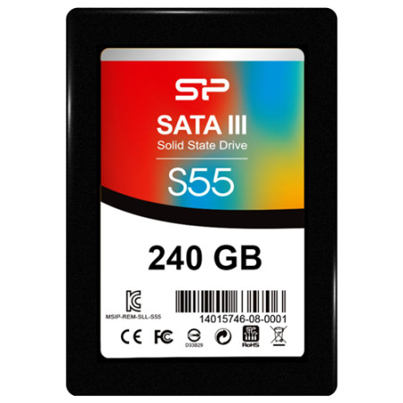 Silicon Power 2.5" 240GB SSD, SATA III, S55 ( SP240GBSS3S55S25 )