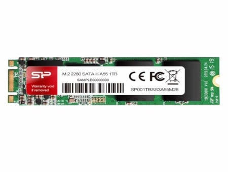 Silicon Power A55 128GB/M.2/crna SSD ( SP128GBSS3A55M28 )