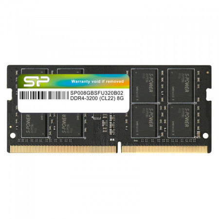 SiliconPower SODIMM DDR4 8GB 3200Hz SP008GBSFU320X02 memorija - Img 1