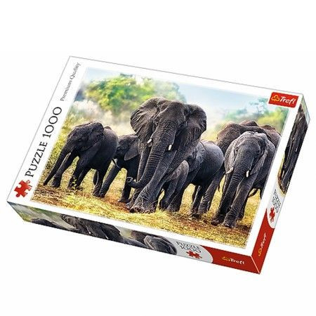 Slagalica 1000 Elephants ( 12-104424 ) - Img 1