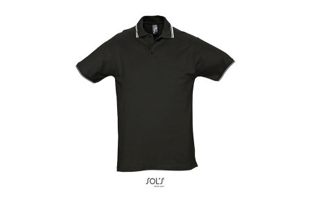 SOL&#039;S Practice muška polo majica sa kratkim rukavima Crna XL ( 311.365.80.XL ) - Img 1