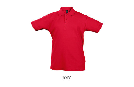 SOL'S Summer II dečija polo majica sa kratkim rukavima Crvena 12G ( 311.344.20.12G )