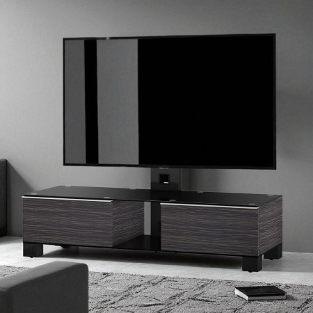 Sonorous md 8140-b-hblk-a Tv komoda sa držačem ( 357773 )