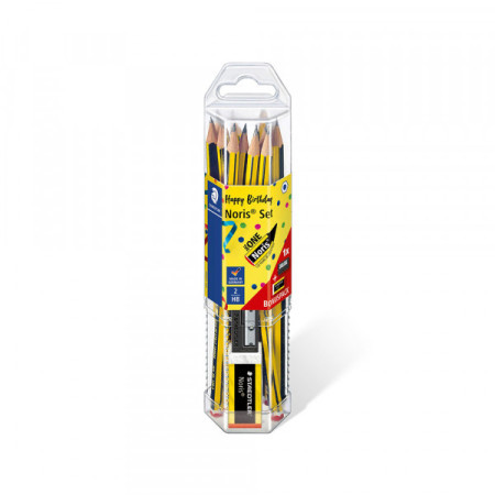 Staedtler grafitna olovka noris - set 1/12 +gumica + rezač ( E495 )