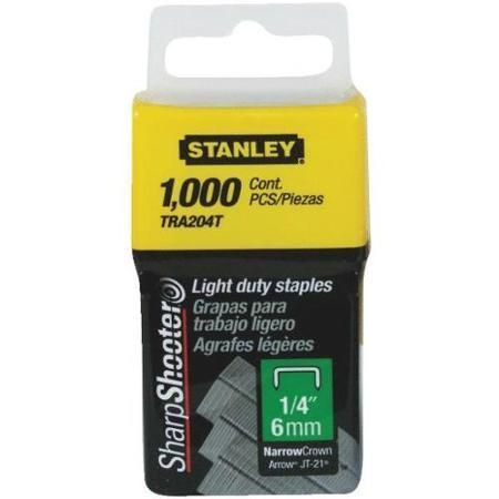 Stanley 1-TRA204T Klamerice tip "A" 6mm 1000kom