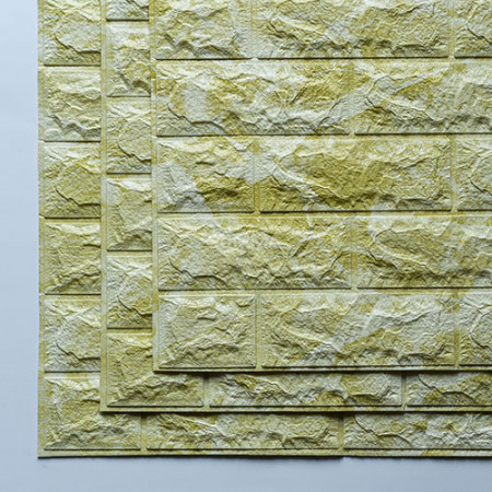 Summa 3D Samolepljive tapete - Brušena krem cigla ( 024 )