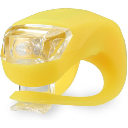 Svetlo za bicikl prednje frog-silikon (žuto) ( 22254-žuta )