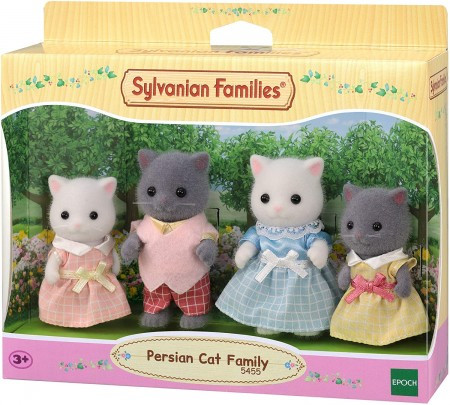 Sylvanian persian cat family ( EC5455 )