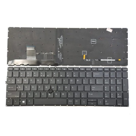 Tastatura za laptop hp elitebook 850 g7 g8 855 g7 g8 bez rama mali enter gumb I backlight ( 111238 )