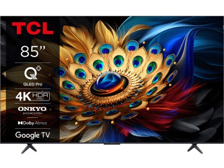 TCL 85C655/QLED/85"/4K UHD/60Hz/Google TV/crni Televizor ( 85C655 )