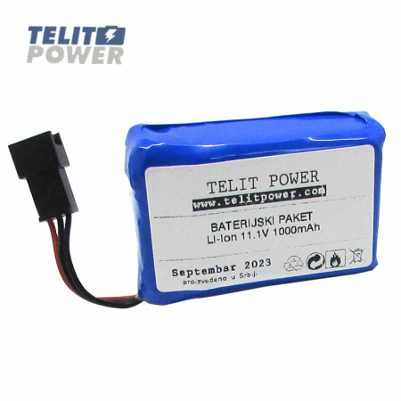 TelitPower baterija Li-Po 11.1V 1000mAh za Medcaptain MP-60 154457 Infuzionu pumpu ( P-2232 )