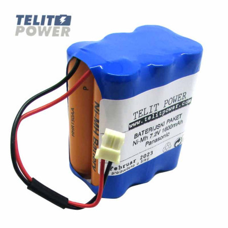 TelitPower baterija NiMH 7.2V 1600mAh Panasonic za 1000EL00349 alaris GW volumetrik pumpu ( P-1899 )
