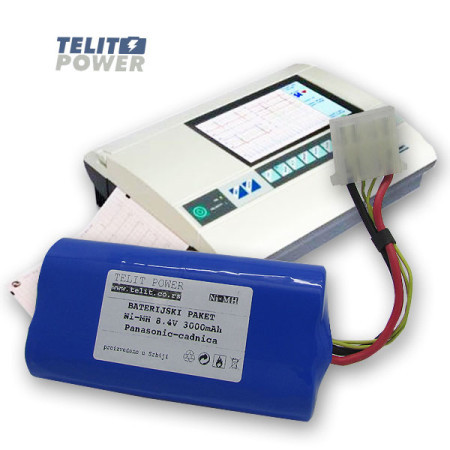 TelitPower baterija za Innomed HeartScreen 112d NiCd 8.4V 3000mAh 7/NC-3000-CR Panasonic Cadnica ( P-0817 )