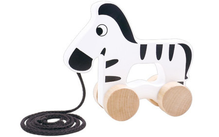 Tooky toy zebra na vuču ( A058557 )