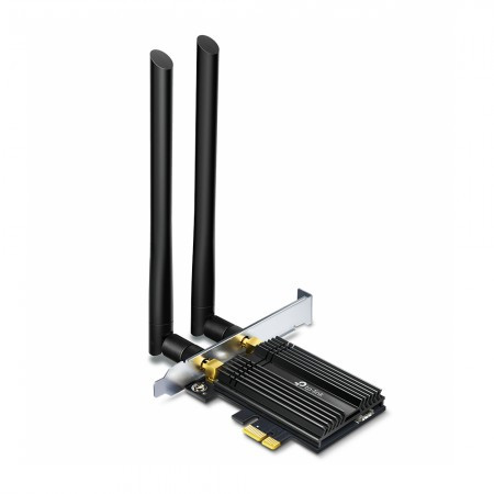 TP-Link AX3000 Wi-Fi 6 Bluetooth 5.0 PCI Express Adapter2402Mbps at 5 GHz + 574Mbps at 2.4 GHz ( ARCHER TX50E )