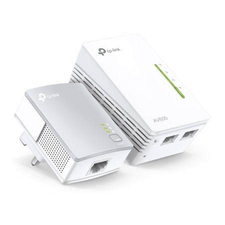 Tp-link tl-wpa4220 kit powerline adapter wi-fi/av600/600mbps/