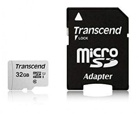 Transcend 32GB + SD adapter memorijska kartica TS32GUSD300S-A ( 0704625 ) - Img 1