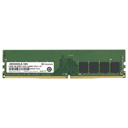 Transcend DDR4 16GB JM 3200Mhz CL22 1.2V memorija ( JM3200HLE-16G )