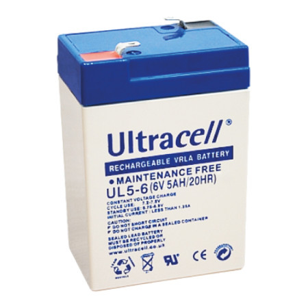 Ultracell žele akumulator 5 Ah ( 6V/5,0-Ultracell )