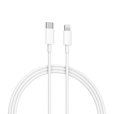Usb data kabl xiaomi type-c na lightning 1m white full org (bhr4421gl) ( U2100 )