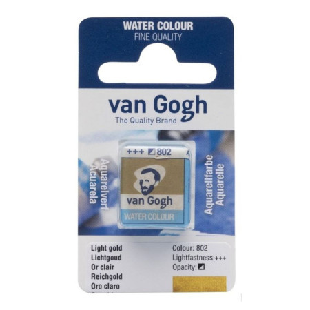 Van Gogh, akvarel boja u panu, light gold, 802, 13g ( 687802 ) - Img 1