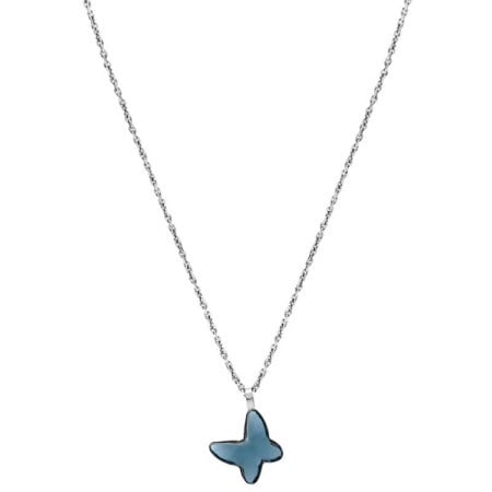 Victoria cruz fantasy denim blue ogrlica sa swarovski kristalom ( a3112-18hg )