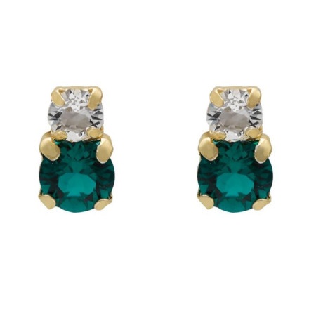 Victoria cruz jasmine emerald mindjuše sa swarovski kristalima ( a3751-20dt )-1