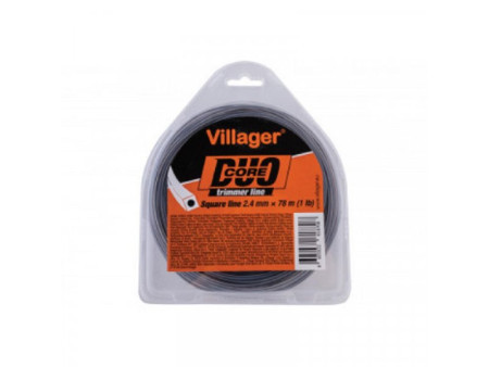 Villager silk za trimer 2.4mm X 390m (5LB) - duo core četvrtasta nit ( 068397 ) - Img 1