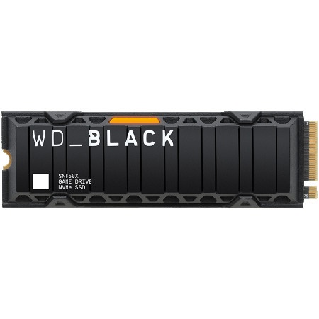 WD Black SN850X HeatSink 2TB M.2 2280 PCIe Gen4 x4 NVMe SSD ( WDS200T2XHE-00BCA0 )