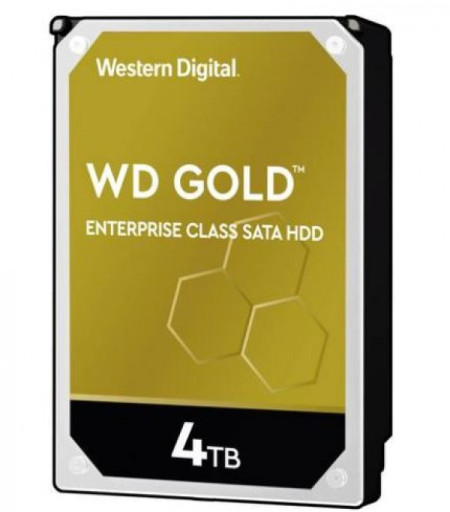 WD HDD 4TB WD4003FRYZ SATA3 3.5 7200 256MB 24x7 gold