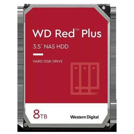 WD HDD red plus 8TB (WD80EFBX)