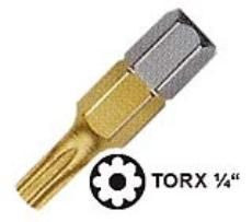Witte pin torx T 25 tin ( 29596 ) - Img 1