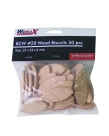 Womax tipla drvena "keks" BCW br.20 50kom ( 0104054 )