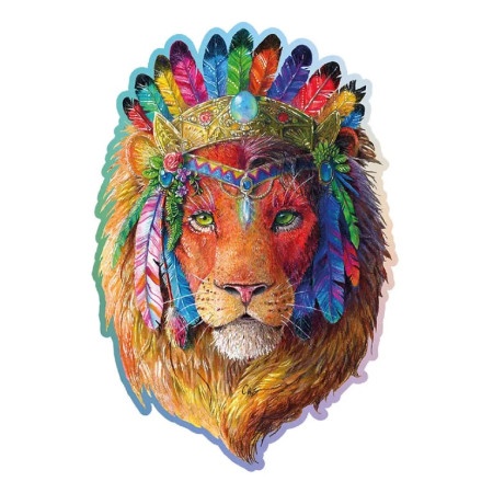 Wooden City Mystic Lion Wooden Puzzle XL (505 Pieces) ( 058891 )