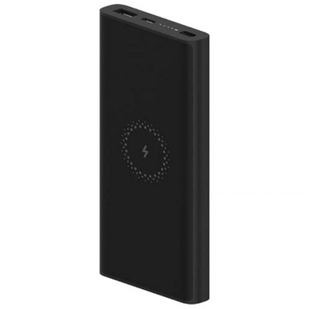 Xiaomi 10000mAh Mi wireless power bank essential (black) - Img 1