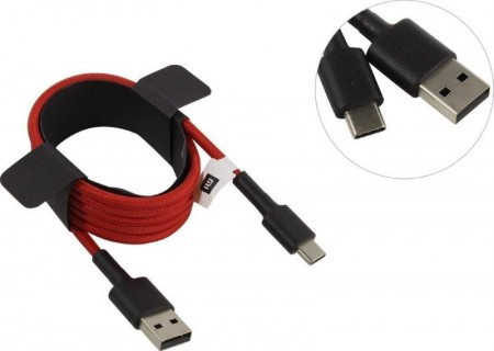 Xiaomi Mi Braided USB Type-C Cable 100cm (Red) ( SJV4110GL )