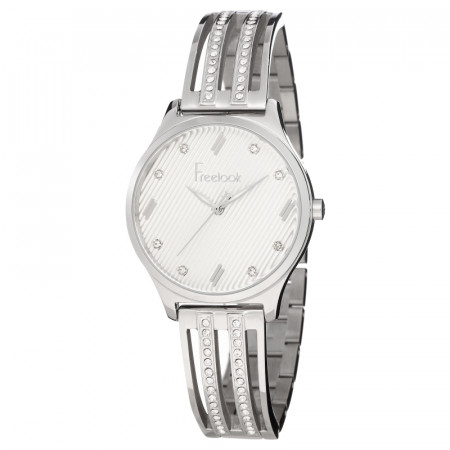 Ženski freelook belle srebrni modni ručni sat sa srebrnim metalnim kaišem ( fl.1.10061.4 ) - Img 1