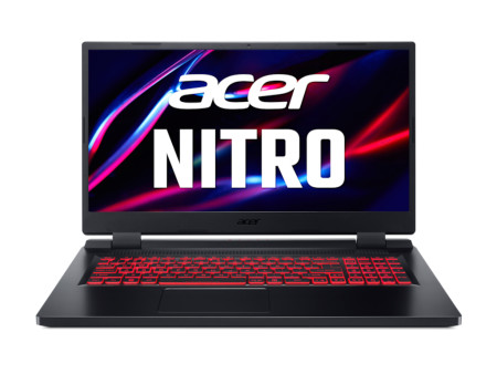 Acer nitro AN517-55 noOS/ 17.3&quot;FHD IPS/i9-12900H/16GB/512GB SSD/GF RTX-4060-8GB/ GLAN/crna laptop ( NH.QLFEX.00L ) - Img 1