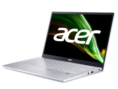 Acer swift SF314-43 noOS/14" FHD/Ryzen 7 5700U/16GB/512GB SSD/AMD Radeon/ FPR/backlit/ srebrna laptop ( NX.AB1EX.007 )
