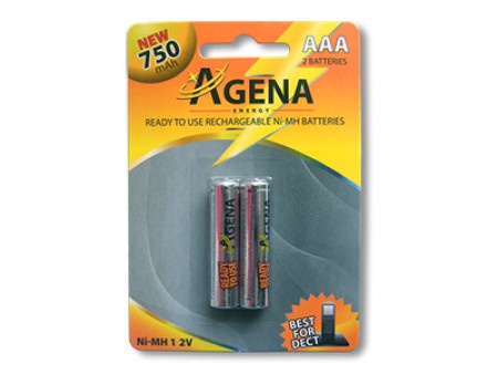 Agena punjiva baterija AAA 1.2V 750mAh (2kom) ( AGN221 )