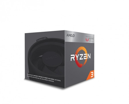 AMD CPU AM4 ryzen 3 2200G 3.7GHz wraith C.65W procesor - Img 1