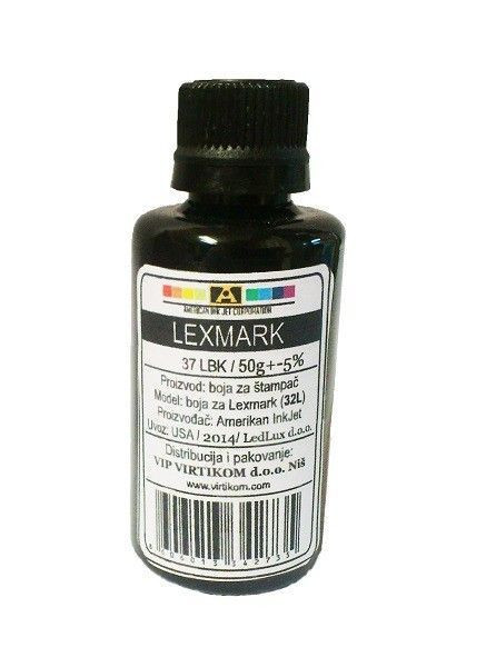 Amerikan Ink Jet refil crni za Lexmark 37LBK ( 32L/Z )