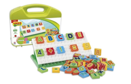 Androni giocattoli unico plus kocke slova,brojevi ( A081443 )