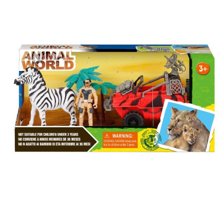 Animal World set za igru - Zebra sa dodacima ( 11/63780 )