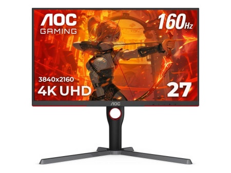 AOC U27G3X/BK 27"/IPS/3840x2160/160Hz/1ms GtG/HDMIx2,DPx2/Gsync,adaptive sync/Pivot,visina Monitor ( U27G3X/BK )