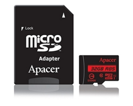 Apacer UHS-I U1 MicroSDHC 32GB class 10 + adapter AP32GMCSH10U5-R - Img 1