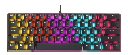 Armaggeddon mka-1c neo psychswift (clicky) led backlight mechanical keyboard black ( 4826 )