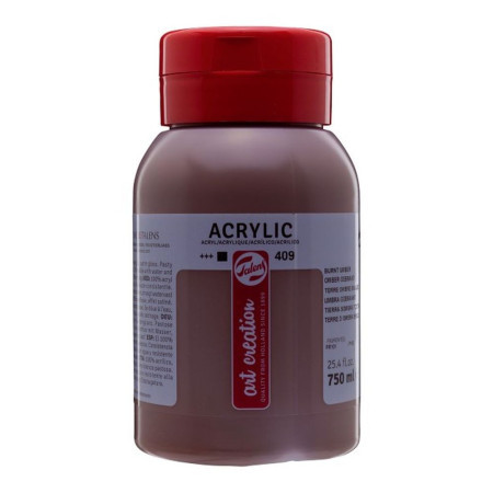 Art Creation acrylic, akrilna boja, burnt umber, 409, 750ml ( 694409 )