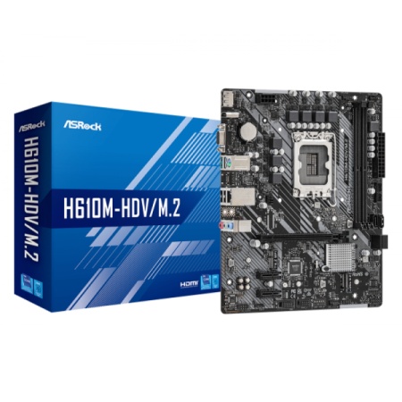 Asrock h610m-hdv/m.2 r2.0 mb s1700